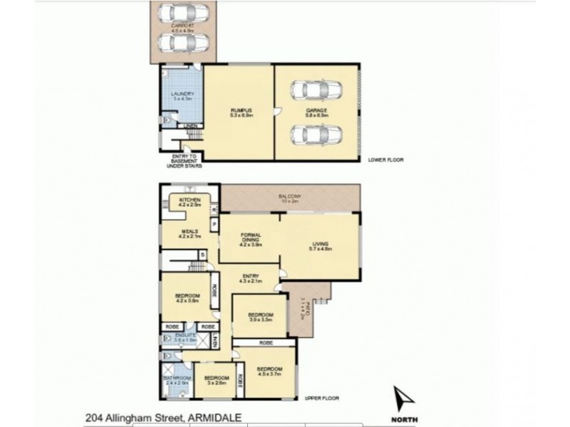 204 Allingham Street, Armidale NSW 2350 Floorplan