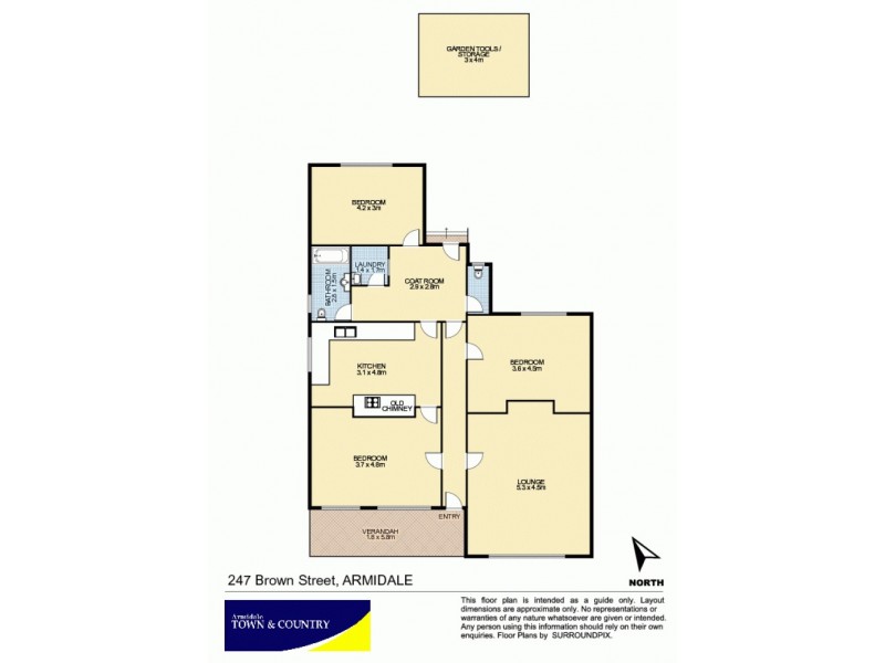 247 Brown Street, Armidale NSW 2350 Floorplan