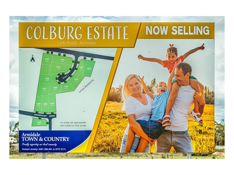 Lot 203 Colburg Estate, Armidale NSW 2350