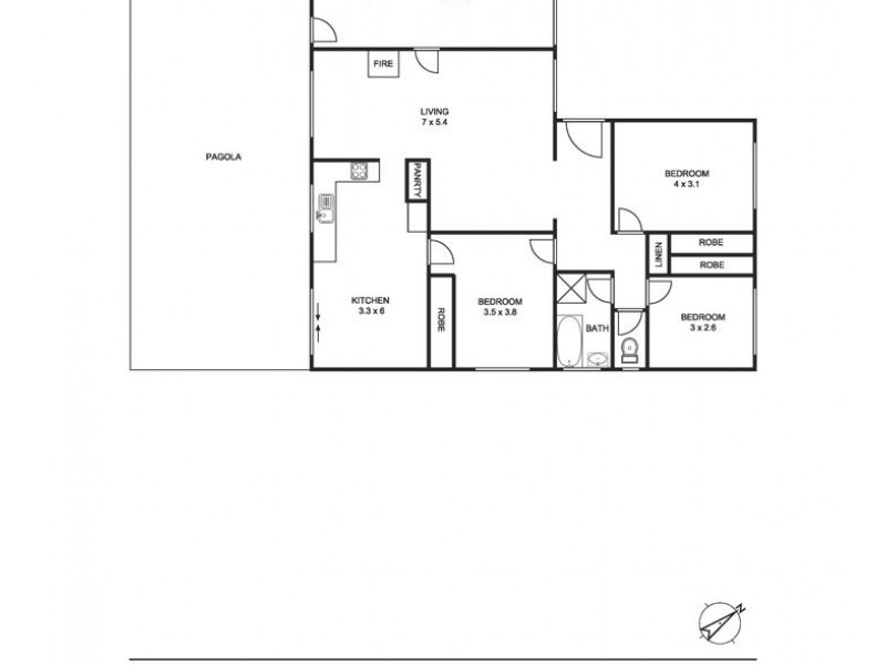 2 Oliver Avenue, Armidale NSW 2350 Floorplan
