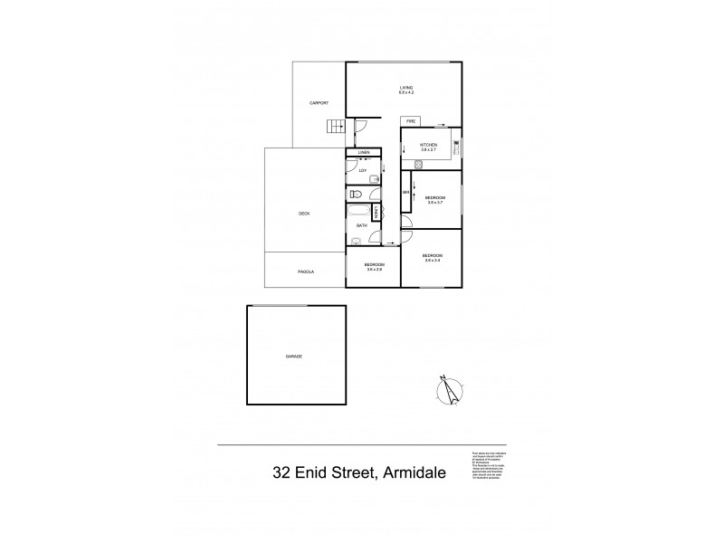 32 Enid Street, Armidale NSW 2350 Floorplan
