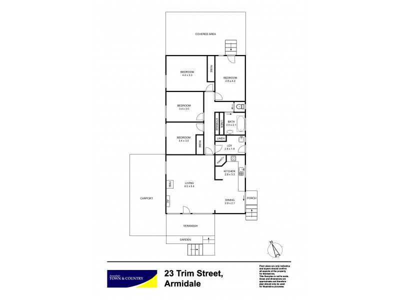 23 Trim Street, Armidale NSW 2350 Floorplan