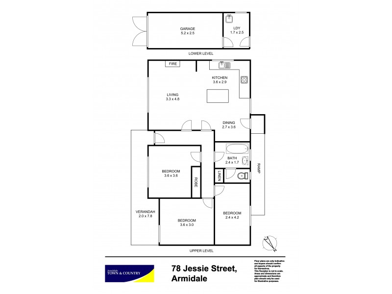 78 Jessie Street, Armidale NSW 2350 Floorplan
