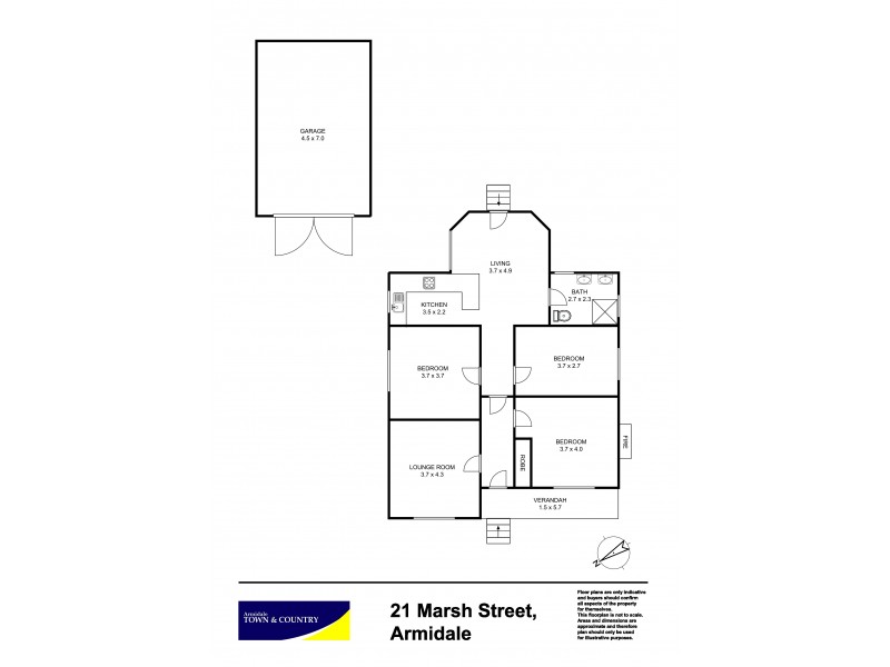 21 Marsh Street, Armidale NSW 2350 Floorplan