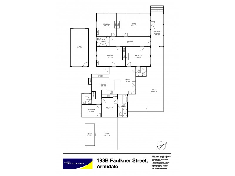193b Faulkner Street, Armidale NSW 2350 Floorplan