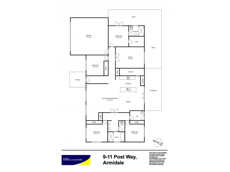 9-11 Post Way, Armidale NSW 2350 Floorplan