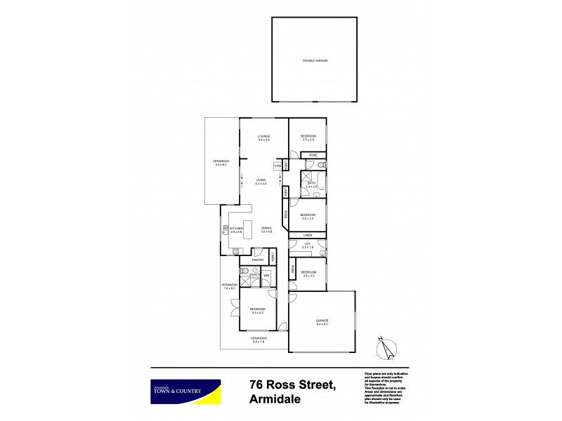 76 Ross Street, Armidale NSW 2350 Floorplan