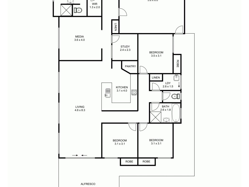 5 Spearmount Drive, Armidale NSW 2350 Floorplan