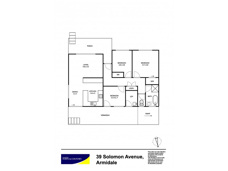 39 Solomon Avenue, Armidale NSW 2350 Floorplan