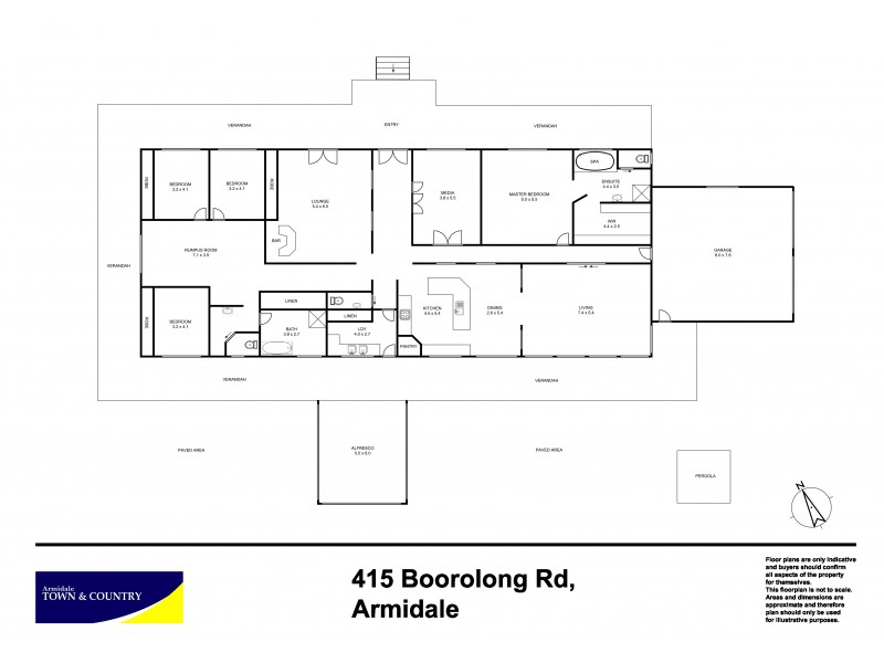 415 Boorolong Road, Armidale NSW 2350 Floorplan