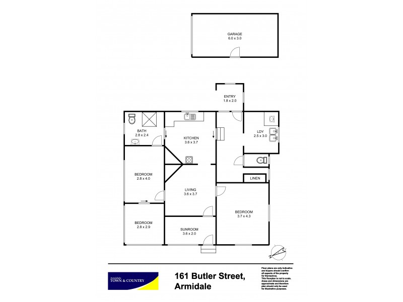 161 Butler Street, Armidale NSW 2350 Floorplan