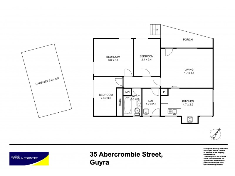 35 Abercrombie Street, Guyra NSW 2365 Floorplan