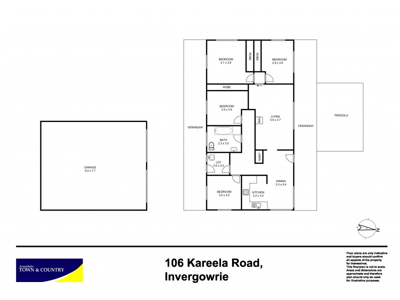106 Kareela Road, Armidale NSW 2350 Floorplan