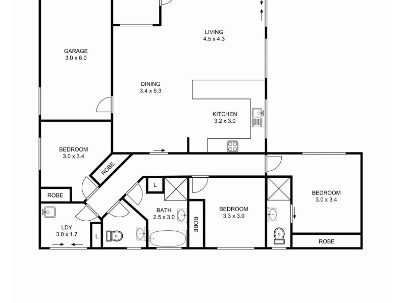 33 Martin Street, Armidale NSW 2350 Floorplan