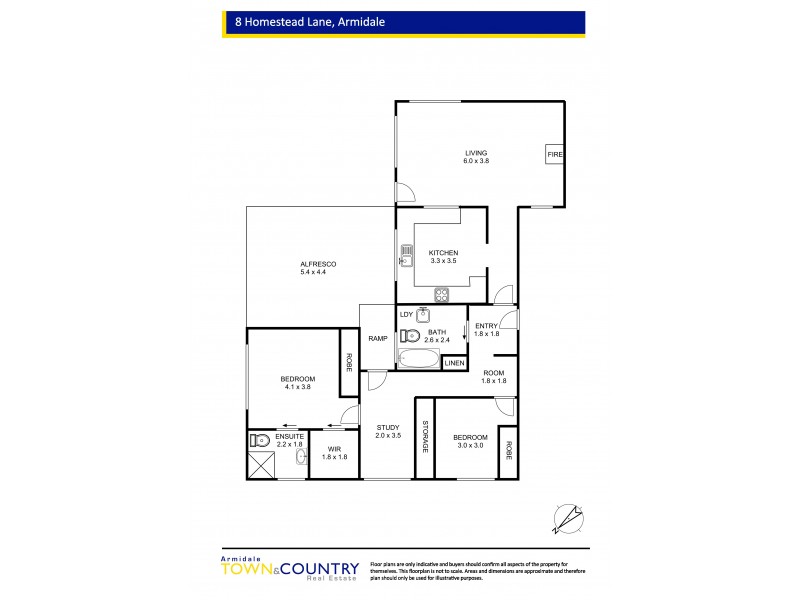 8 Homestead Lane, Armidale NSW 2350 Floorplan