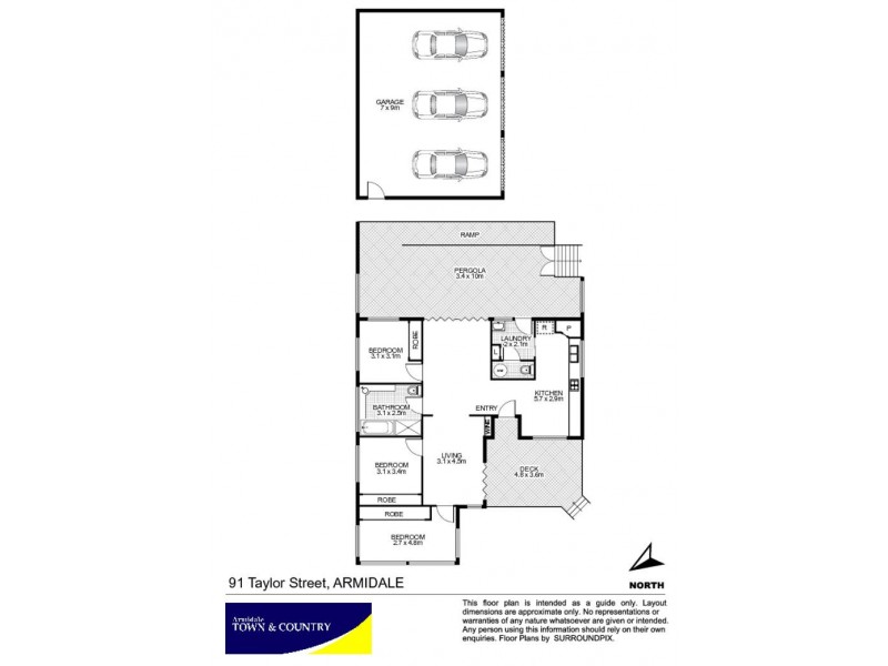 91 Taylor Street, Armidale NSW 2350 Floorplan