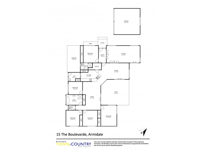 15 The Boulevarde, Armidale NSW 2350 Floorplan