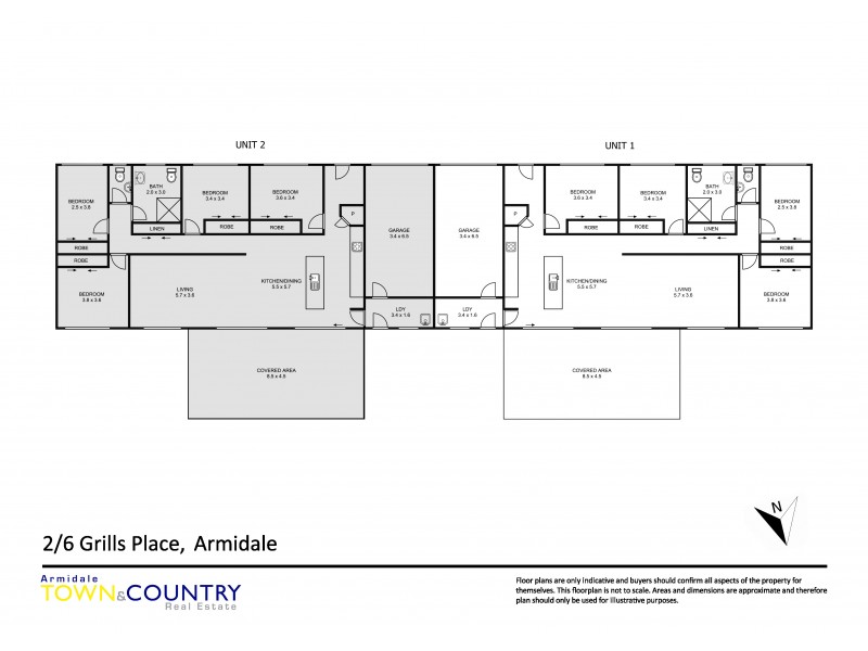 6 Grills PLace, Armidale NSW 2350 Floorplan