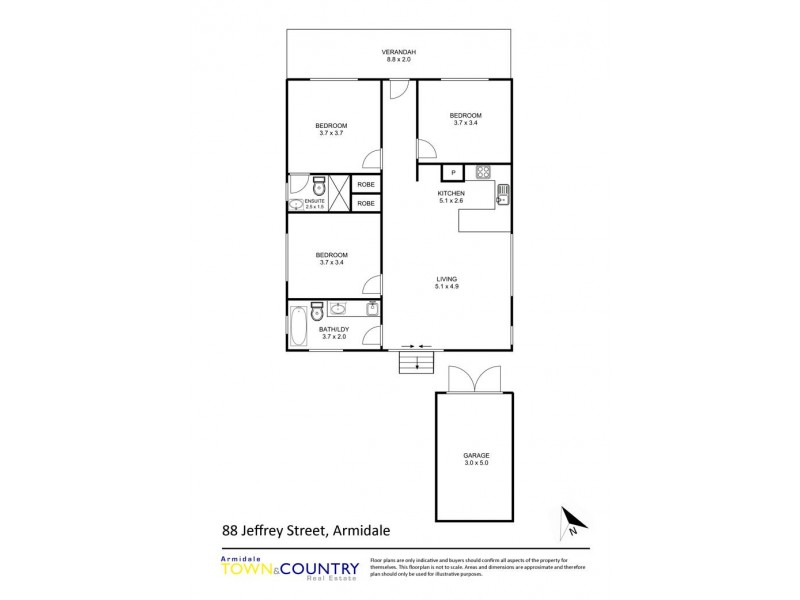 88 Jeffrey Street, Armidale NSW 2350 Floorplan