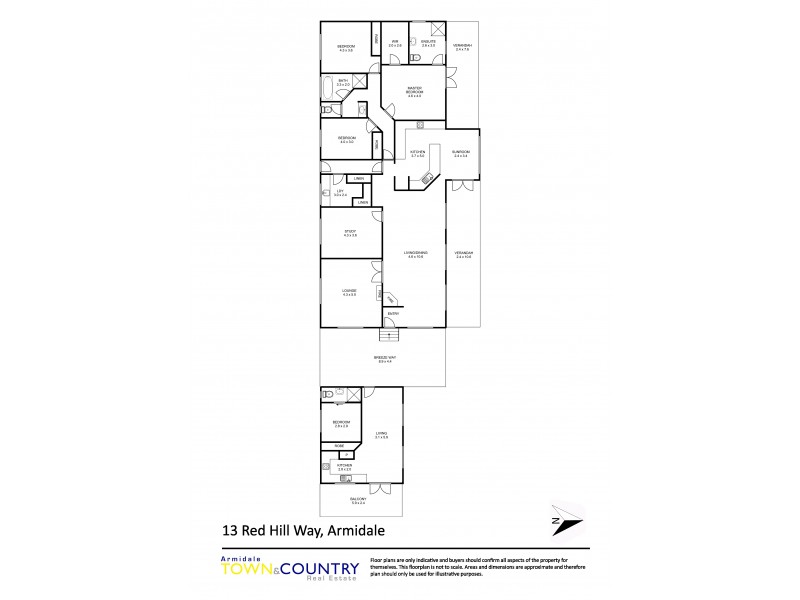13 Red Hill Way, Armidale NSW 2350 Floorplan