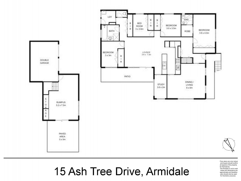 15 Ash Tree Drive, Armidale NSW 2350 Floorplan