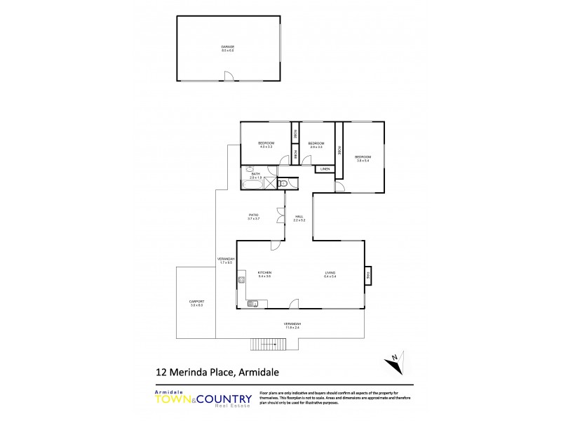 12 Merinda Place, Armidale NSW 2350 Floorplan