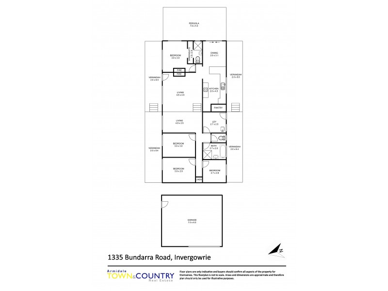 1335 Bundarra Road, Armidale NSW 2350 Floorplan