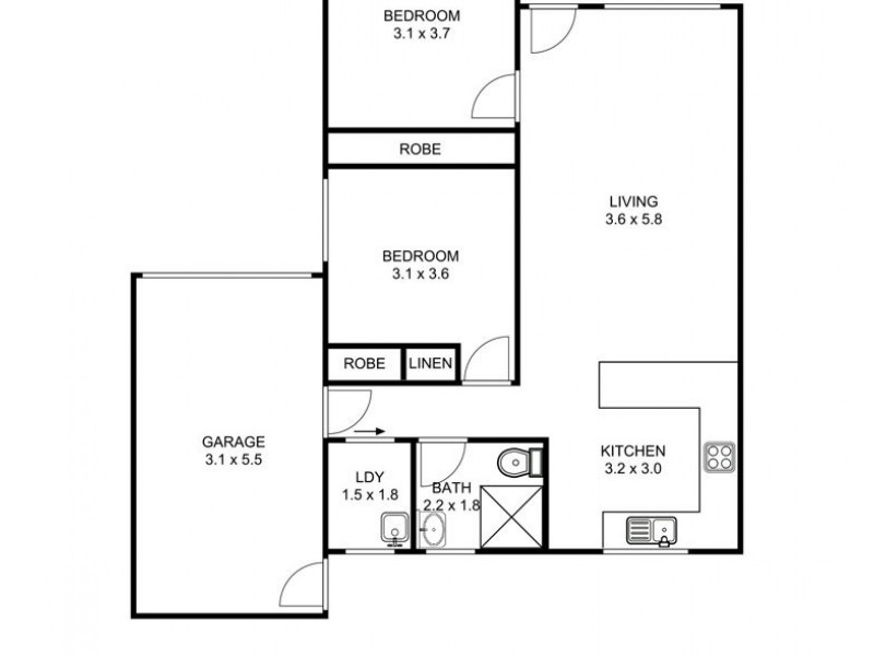 2/2 Sunset Avenue, Armidale NSW 2350 Floorplan