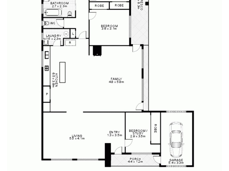 198 Markham Street, Armidale NSW 2350 Floorplan