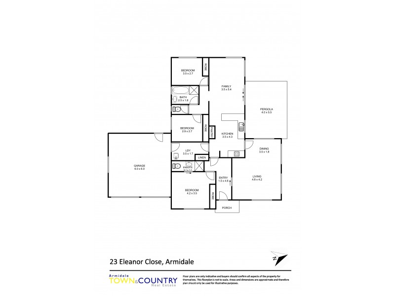 23 Eleanor Close, Armidale NSW 2350 Floorplan