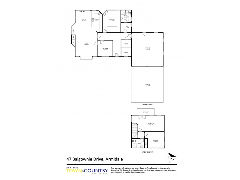47 Balgownie Drive, Armidale NSW 2350 Floorplan