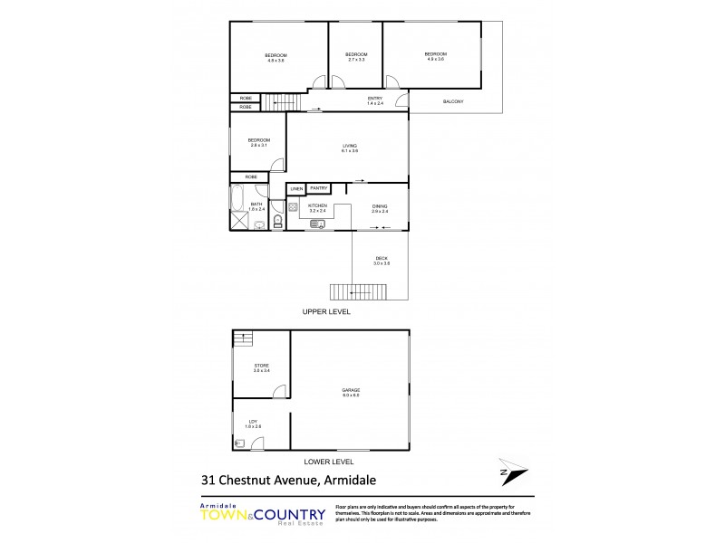 31 Chestnut Avenue, Armidale NSW 2350 Floorplan
