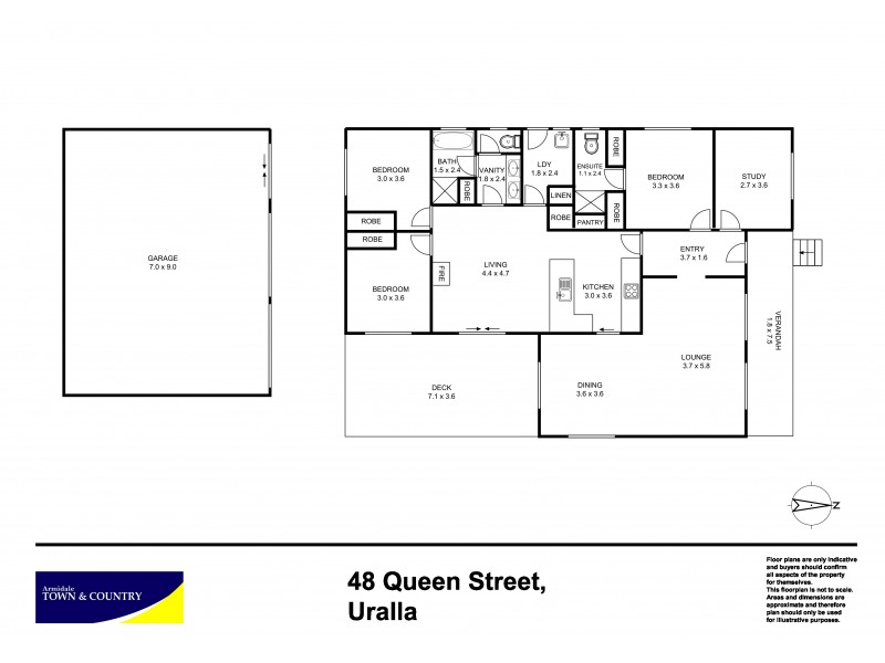 48 Queen Street, Uralla NSW 2358 Floorplan