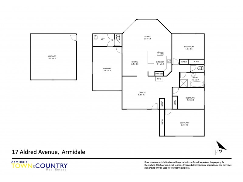 17 Aldred Avenue, Armidale NSW 2350 Floorplan