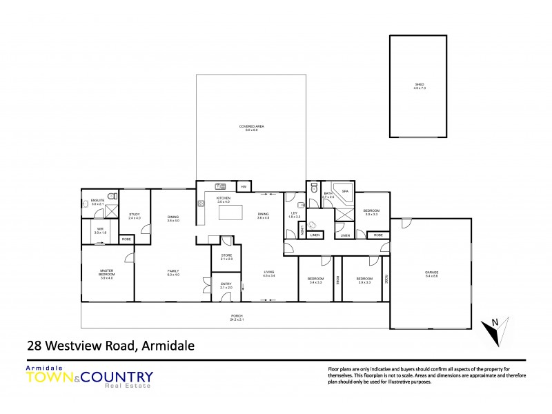 28 Westview Road, Armidale NSW 2350 Floorplan