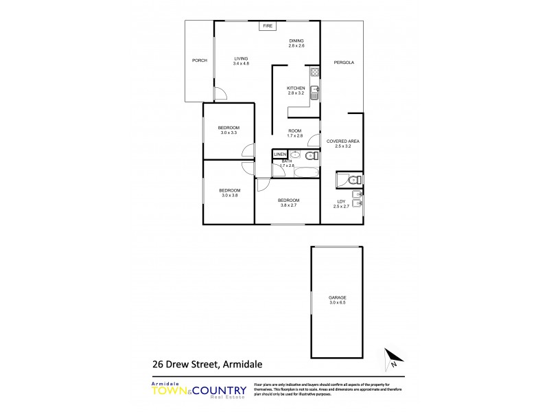 26 Drew Street, Armidale NSW 2350 Floorplan