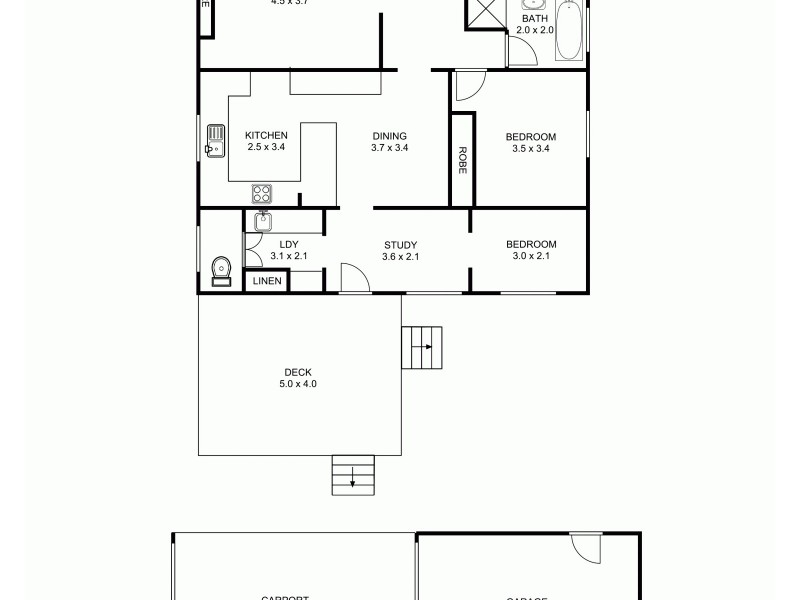 59 Mann Street, Armidale NSW 2350 Floorplan