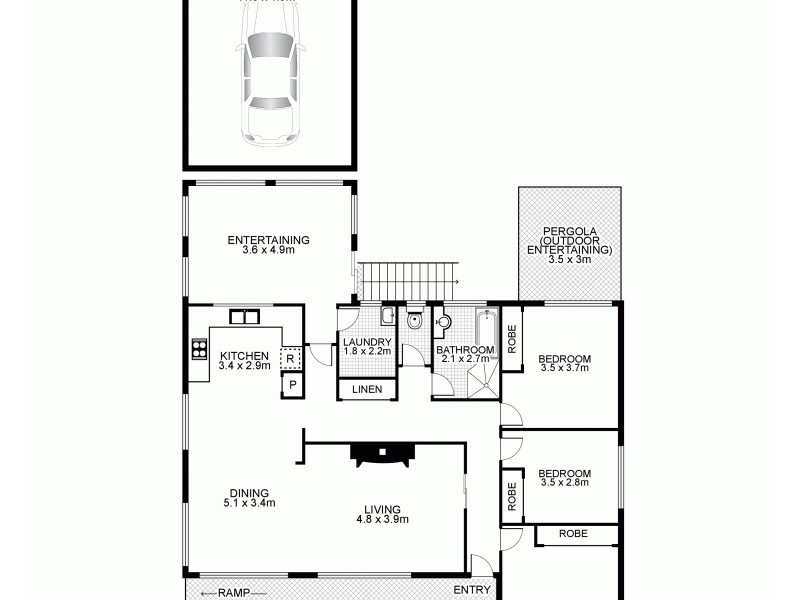 7 Curtis Street, Armidale NSW 2350 Floorplan