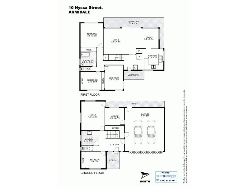 10 Nyssa Street, Armidale NSW 2350 Floorplan