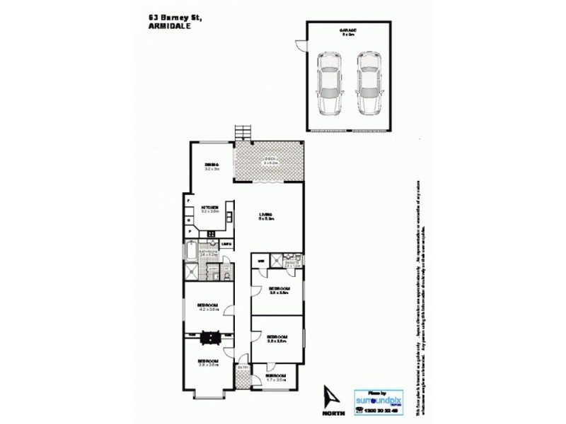 63 Barney Street, Armidale NSW 2350 Floorplan