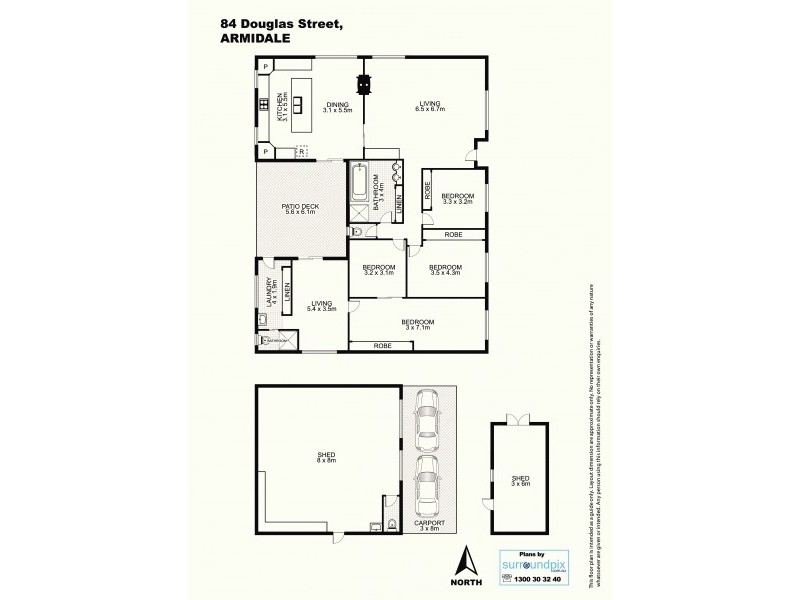 84 Douglas Street, Armidale NSW 2350 Floorplan