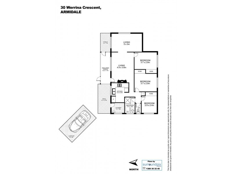 30 Werrina Crescent, Armidale NSW 2350 Floorplan
