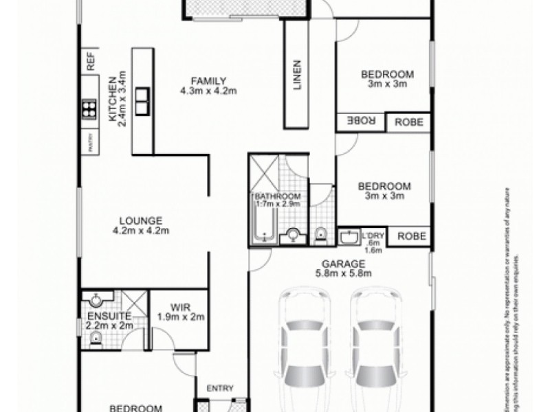 6 Somerville Close, Armidale NSW 2350 Floorplan