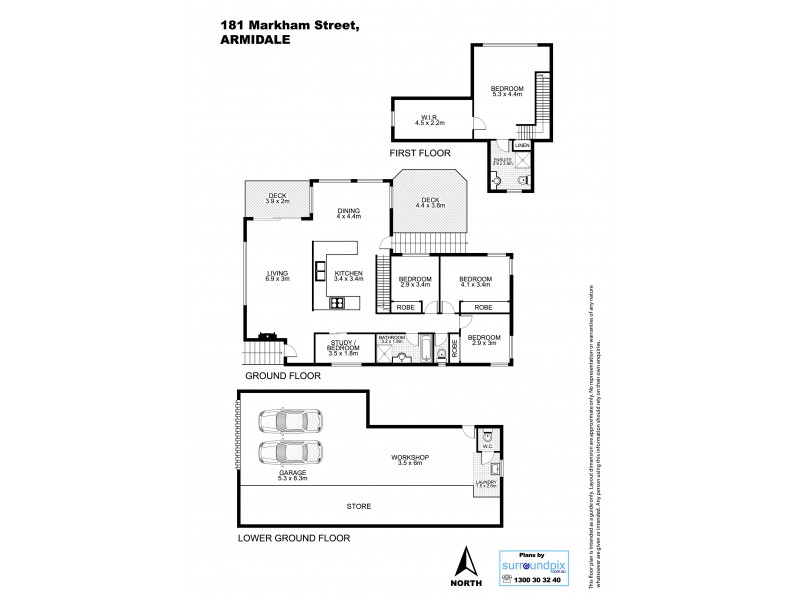 181 Markham Street, Armidale NSW 2350 Floorplan