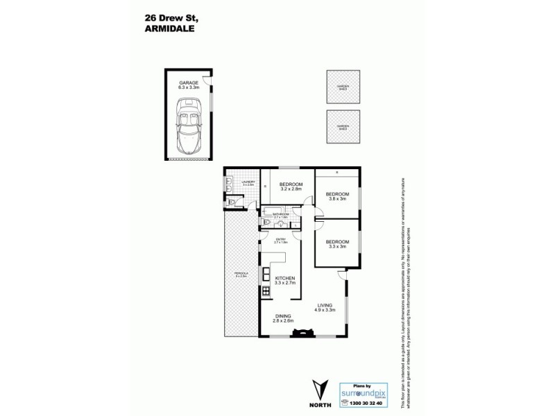 26 Drew Street, Armidale NSW 2350 Floorplan