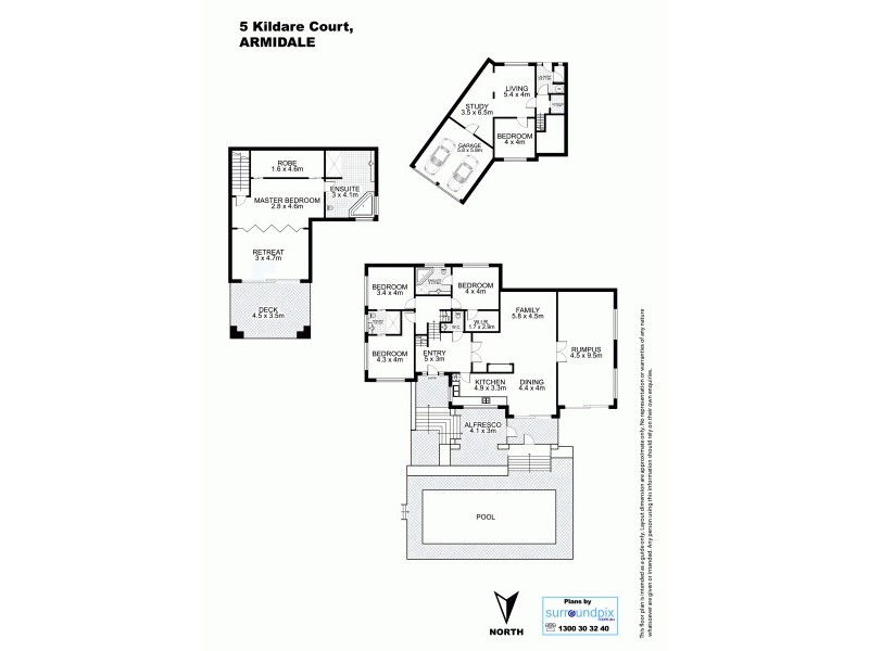 5 Kildare Court, Armidale NSW 2350 Floorplan