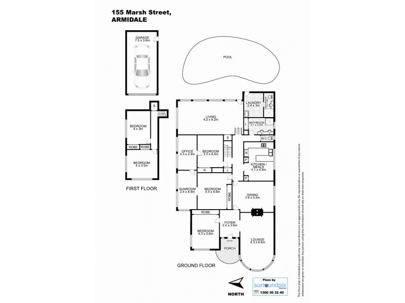155 Marsh Street, Armidale NSW 2350 Floorplan