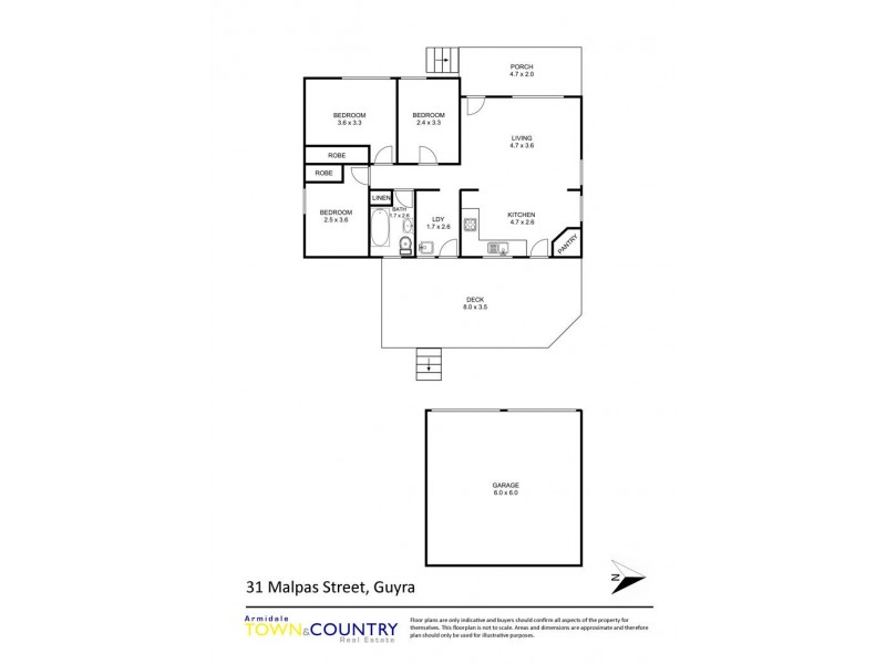31 Malpas Street, Guyra NSW 2365 Floorplan