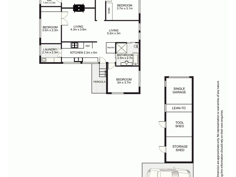 135 Mann Street, Armidale NSW 2350 Floorplan