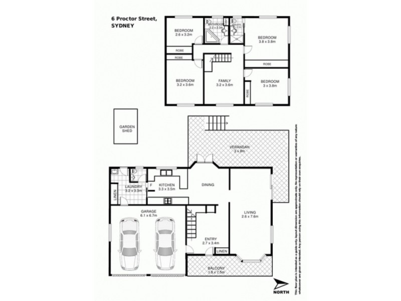 6 Proctor Street, Armidale NSW 2350 Floorplan